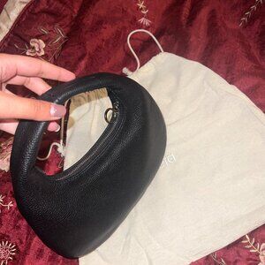 Aeta Deer Leather Round One Shoulder Bag Small (DA58)